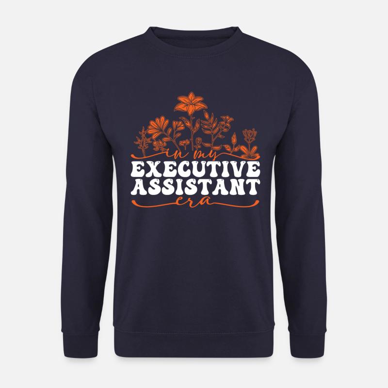 In My Executive Assistant Era - Unisex Pullover - Navy