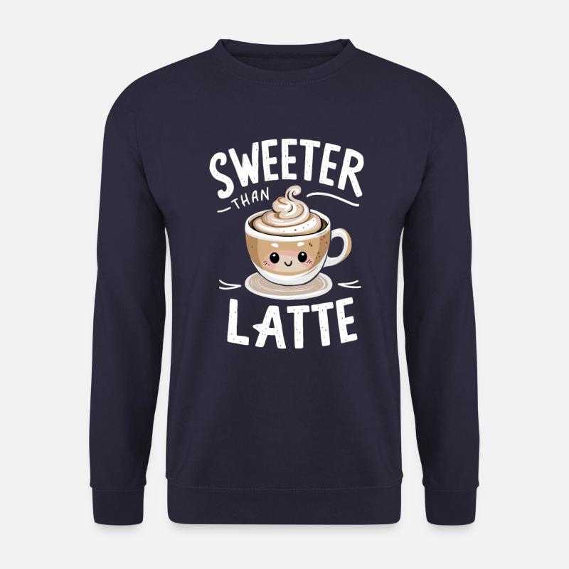 Barista Sweeter Than Latte - Unisex Sweatshirt - navy