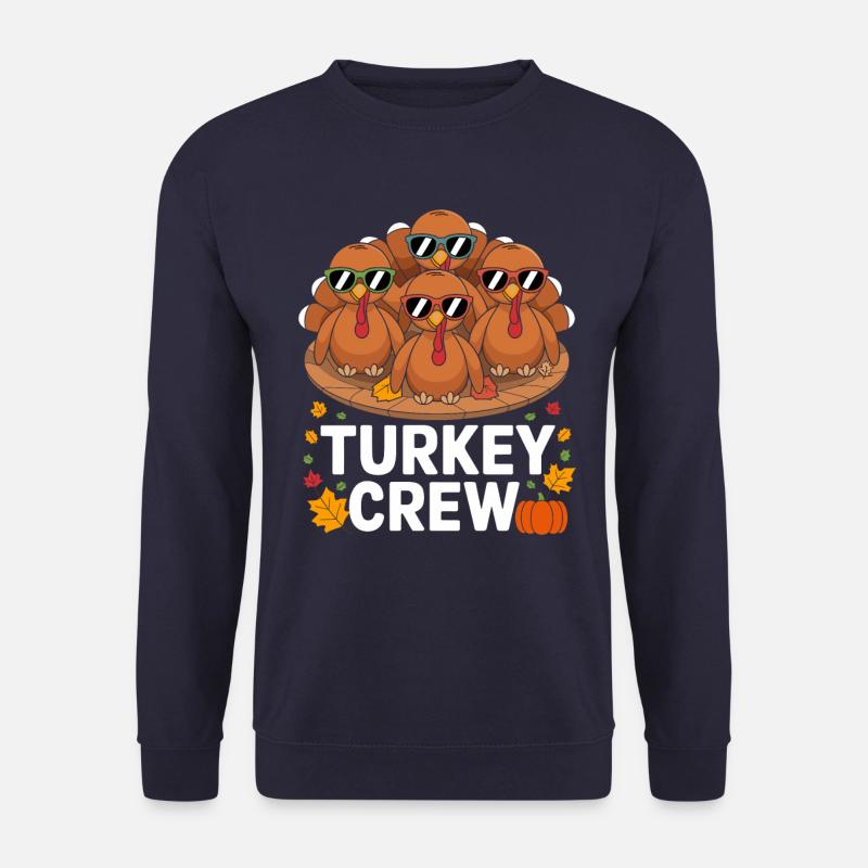 Funny Turkeys Turkey Crew - Unisex Sweatshirt - undefined