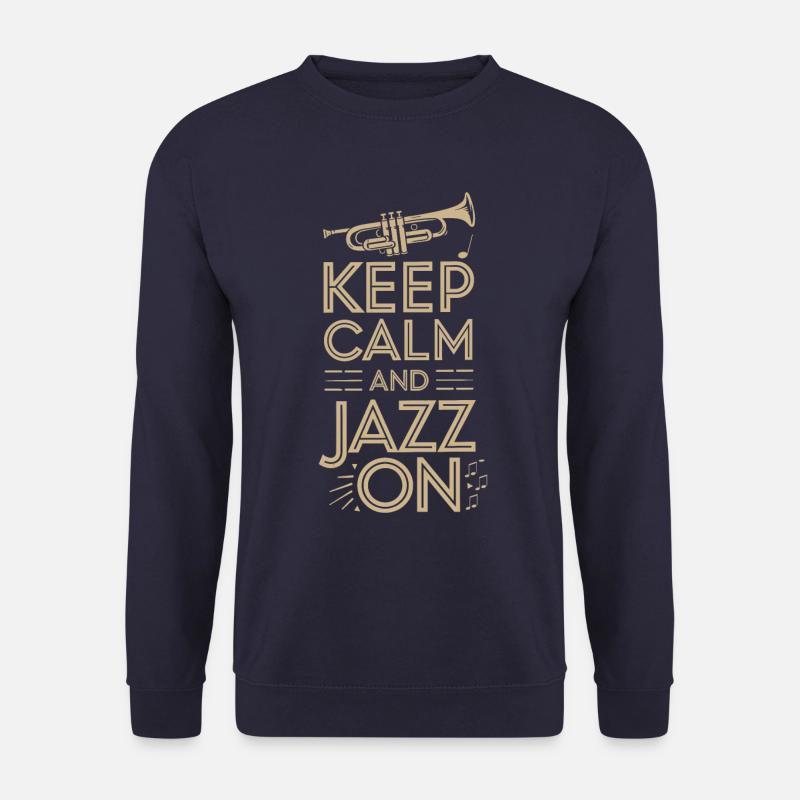 Keep calm and jazz - Unisex Sweatshirt - undefined