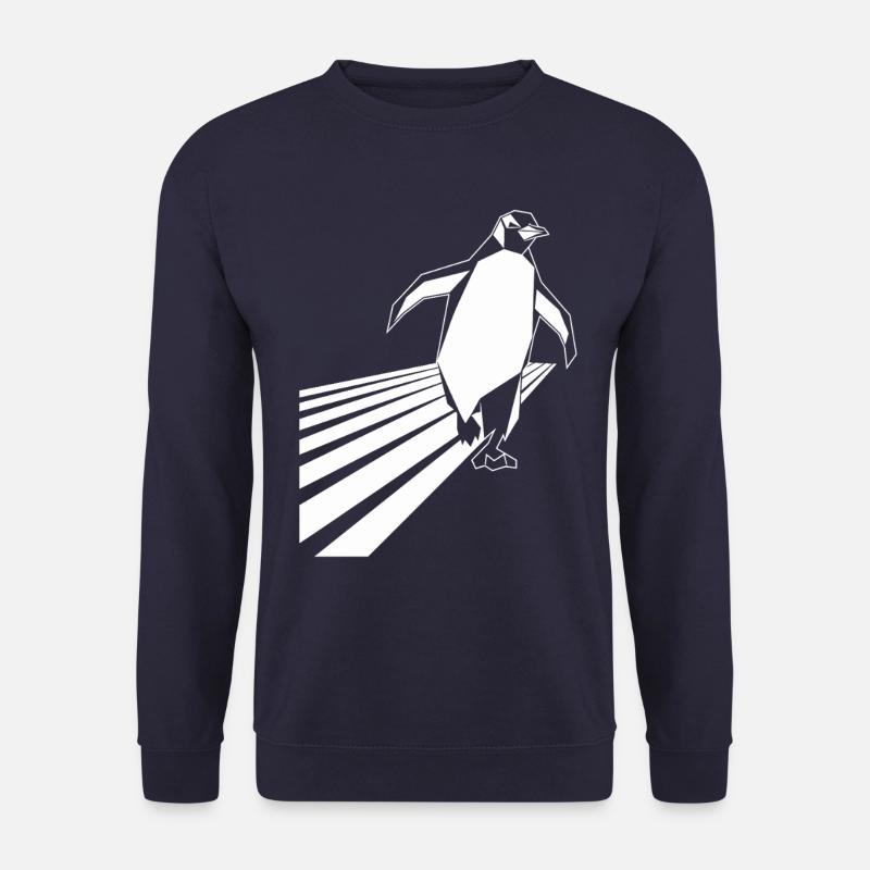 Running Penguin Running Jogging - Unisex Sweatshirt - undefined