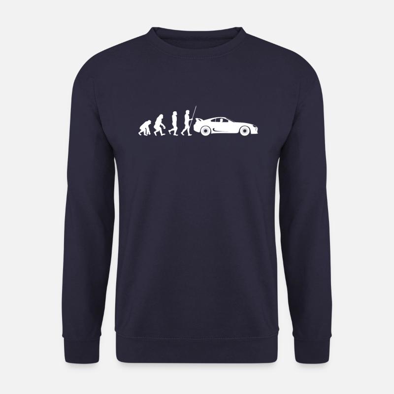 Tuning Auto Tuner Turbo Driften Evolution Geschenk - Unisex Pullover - Navy