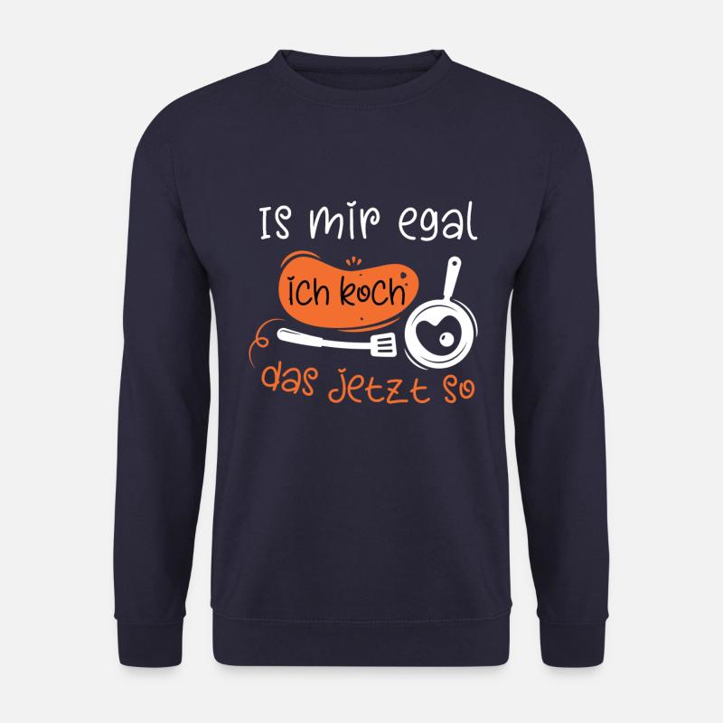 Ich Koch Das Jetzt So Küchenchef Koch Geschenk - Unisex Pullover - Navy
