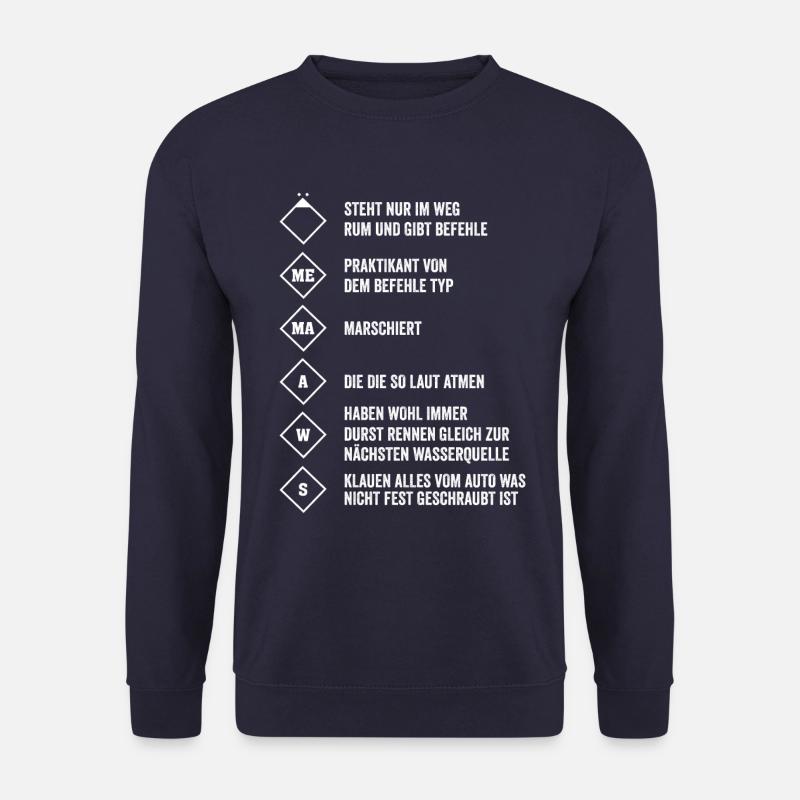 Feuerwehr Löschgruppe Gruppenführer Angriffstrupp - Unisex Pullover - Navy