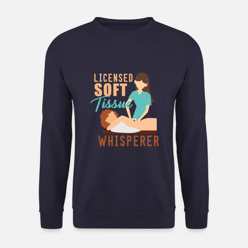Massage Geschenkidee für Chiropraktiker - Unisex Pullover - Navy