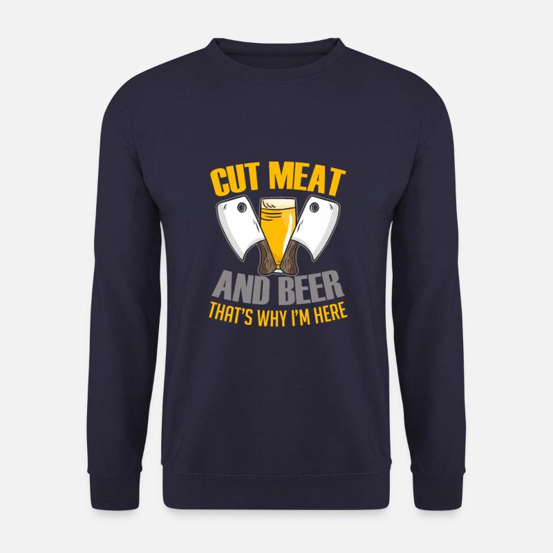 Metzger Geschenkidee - Unisex Pullover - Navy