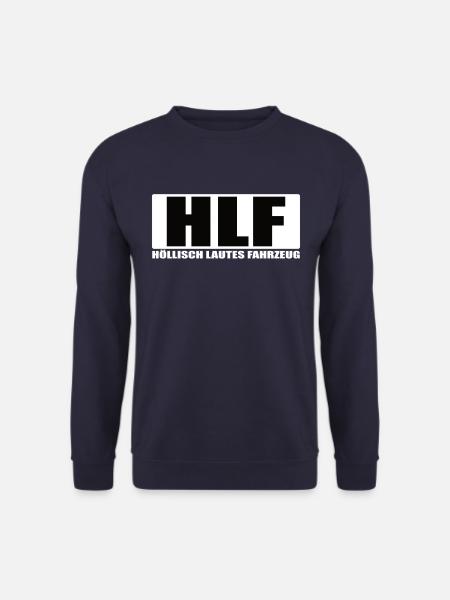 HLF Freiwillige Feuerwehr Feuerwehrfahrzeug - Unisex Pullover - Navy