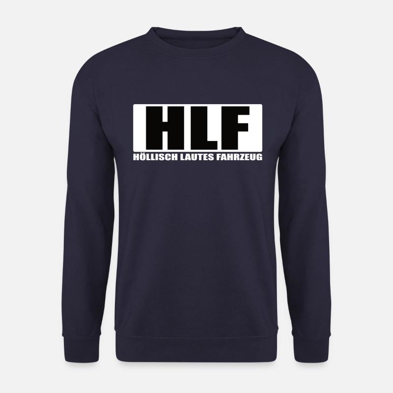HLF Freiwillige Feuerwehr Feuerwehrfahrzeug - Unisex Pullover - Navy