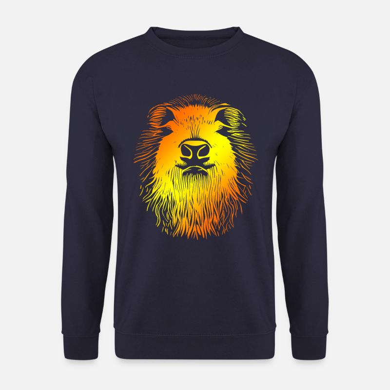 Gras - Carnaval - Capybara - Costume - Sweat-shirt Unisexe - marine