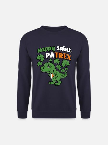 St Patrick's Day - Pun - Shamrock - Unisex Sweatshirt - navy