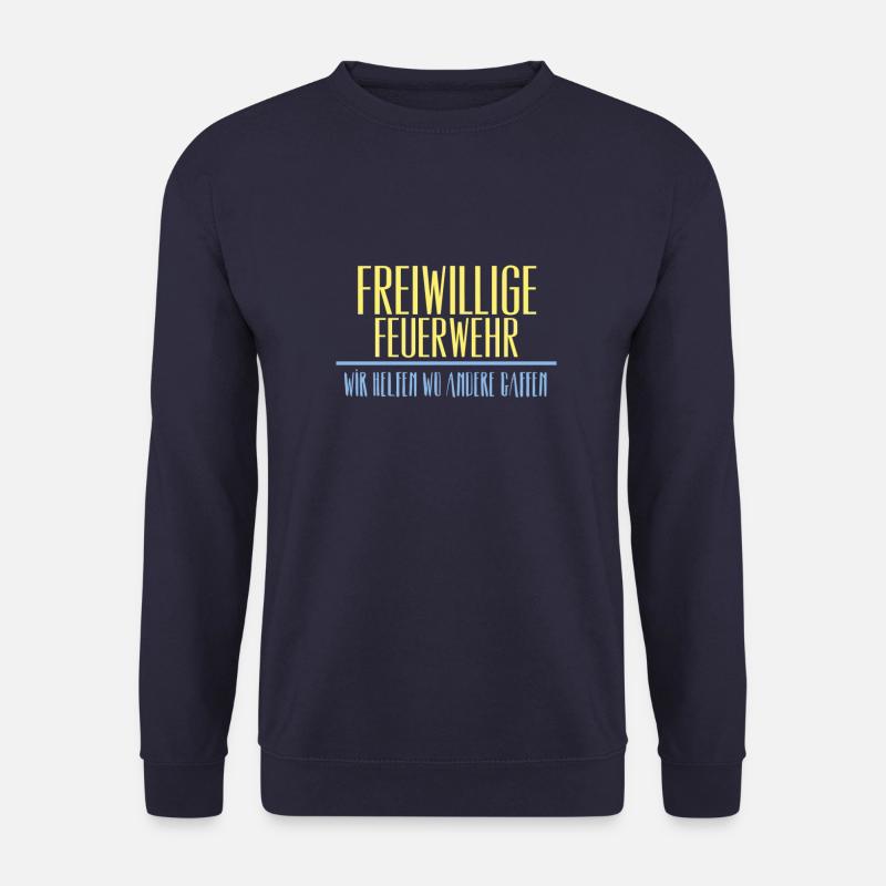 Freiwillige Feuerwehr Gegen Gaffer - Unisex Pullover - Navy