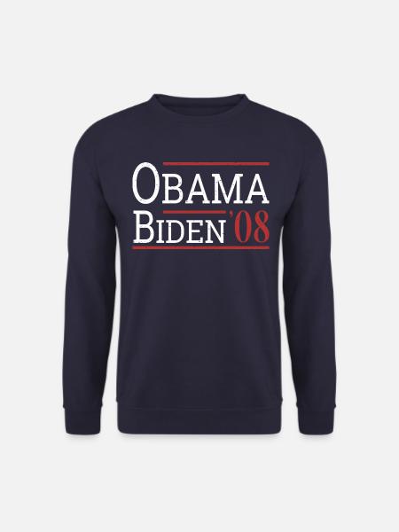 Jahrgang Barack Obama Joe Biden 2008 I - Unisex Pullover - Navy
