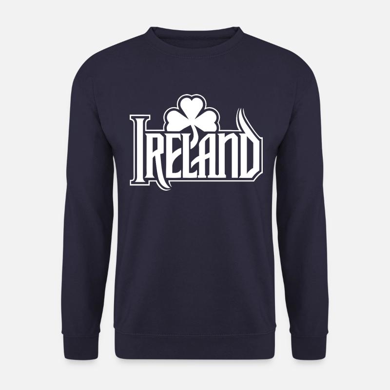 Irlande - Bonne Saint-Patrick - Shamrock - Sweat-shirt Unisexe - marine