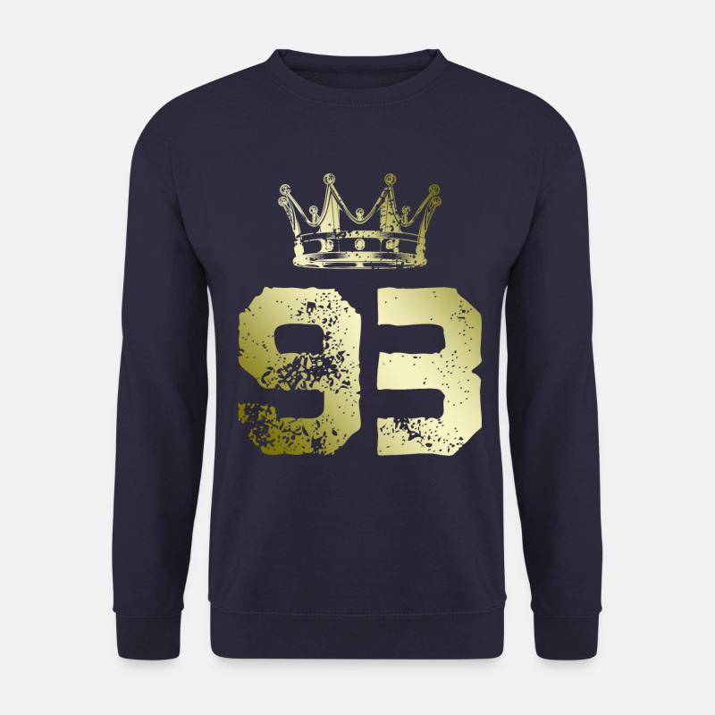 93 Number crown - Unisex Sweatshirt - navy