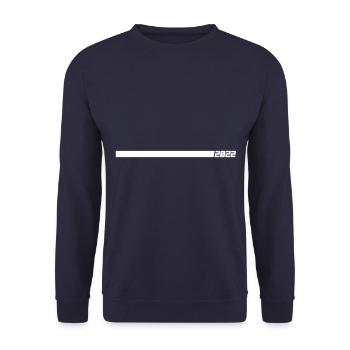 2022 - Unisex Pullover - Navy - Vorne - Alina (178cm) & Michal (187cm)