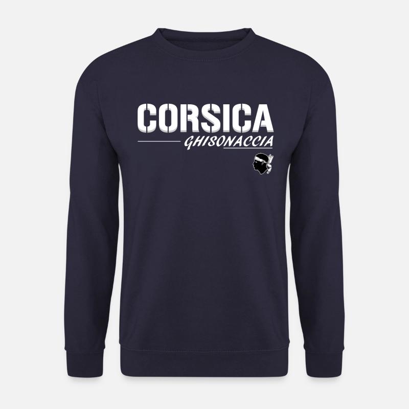 Korsika Ghisonaccia - Unisex Pullover - Navy