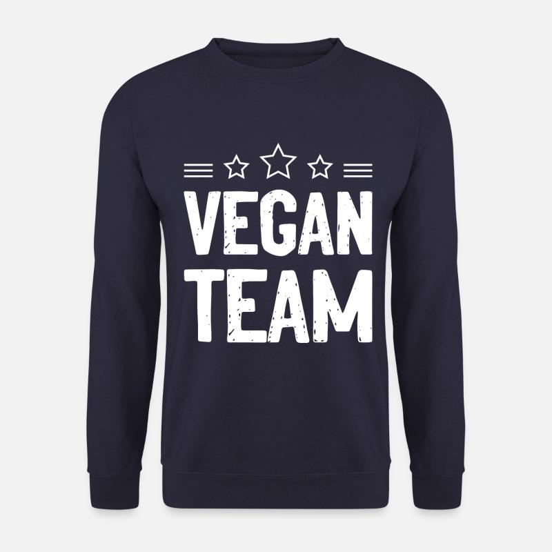 Vegan Team - Unisex Sweatshirt - navy