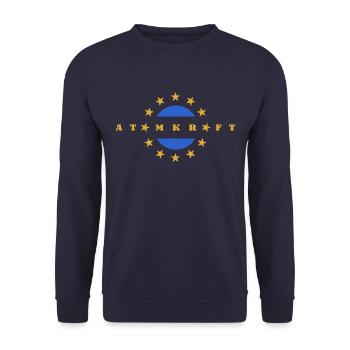 Atomkraft Ja Bitte - Pro Kernenergie in Europa - Unisex Pullover - Navy - Vorne - Alina (178cm) & Michal (187cm)