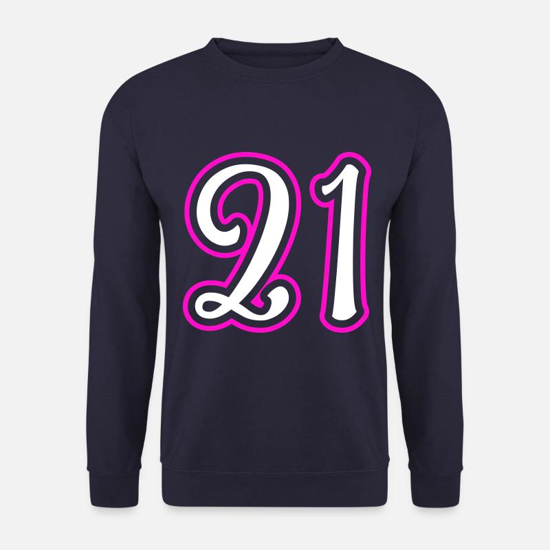 21 Number number - Unisex Sweatshirt - navy