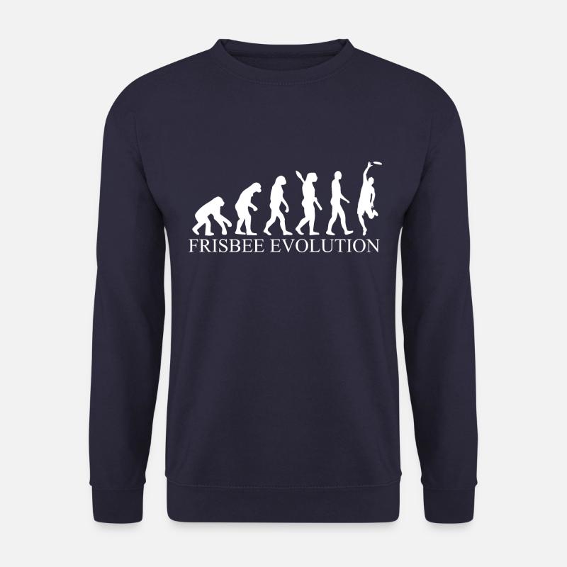 Frisbee evolution - Unisex Sweatshirt - navy
