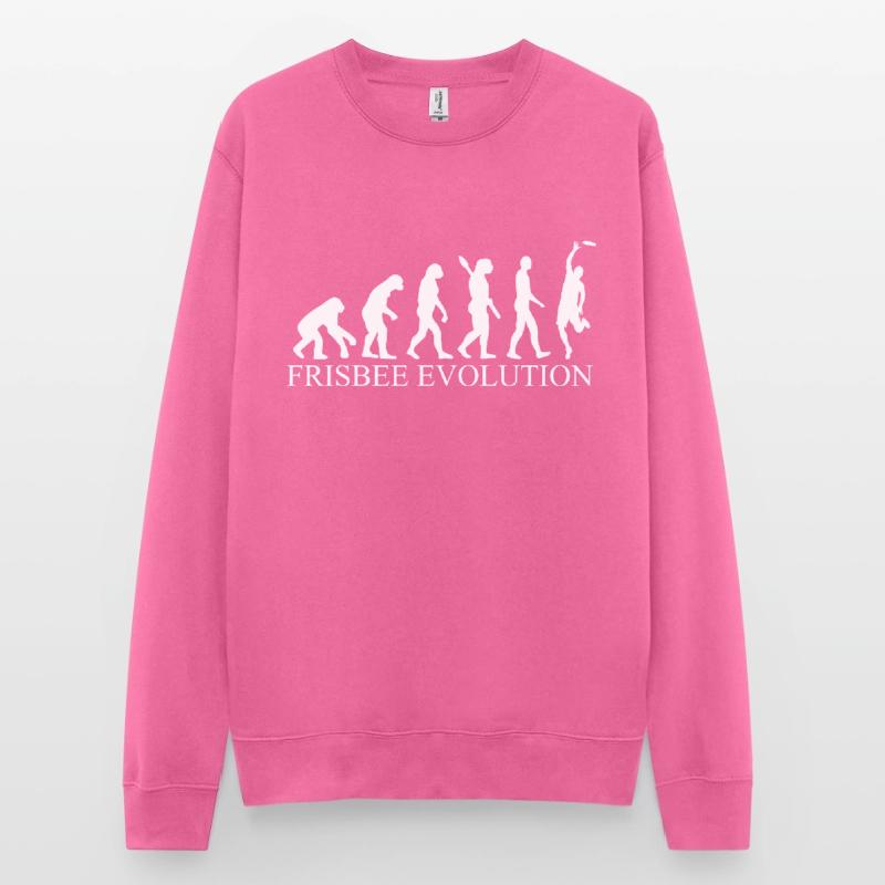 Frisbee Evolution Unisex Pullover
