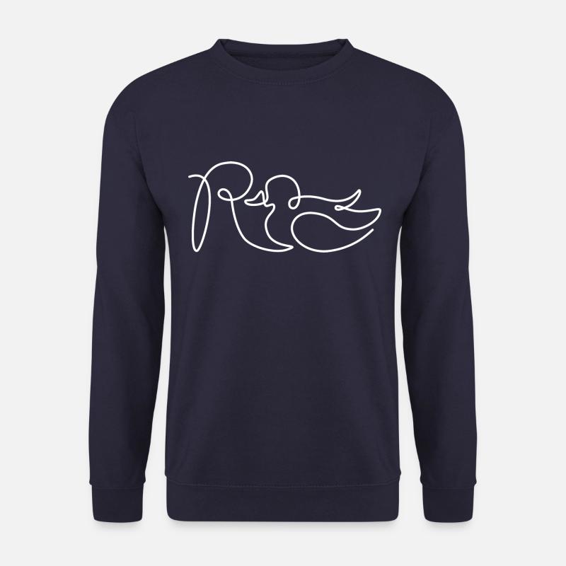 Rente Ente - Rentnerin Ruhestand Pension - Unisex Pullover - Navy