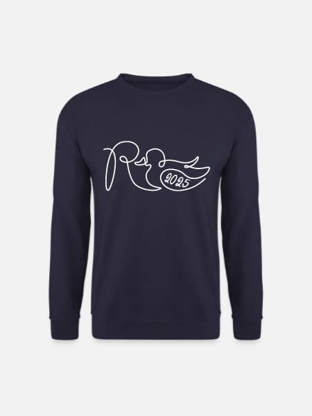 Rente Ente 2025 - Ruhestand - Rentnerin - Unisex Pullover - Navy