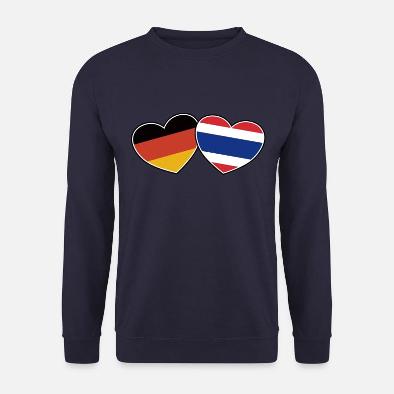 German Thai Friendship -- Gift - Unisex Sweatshirt - navy
