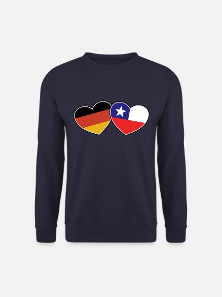 German Chilean Friendship - Gift - Unisex Sweatshirt - navy