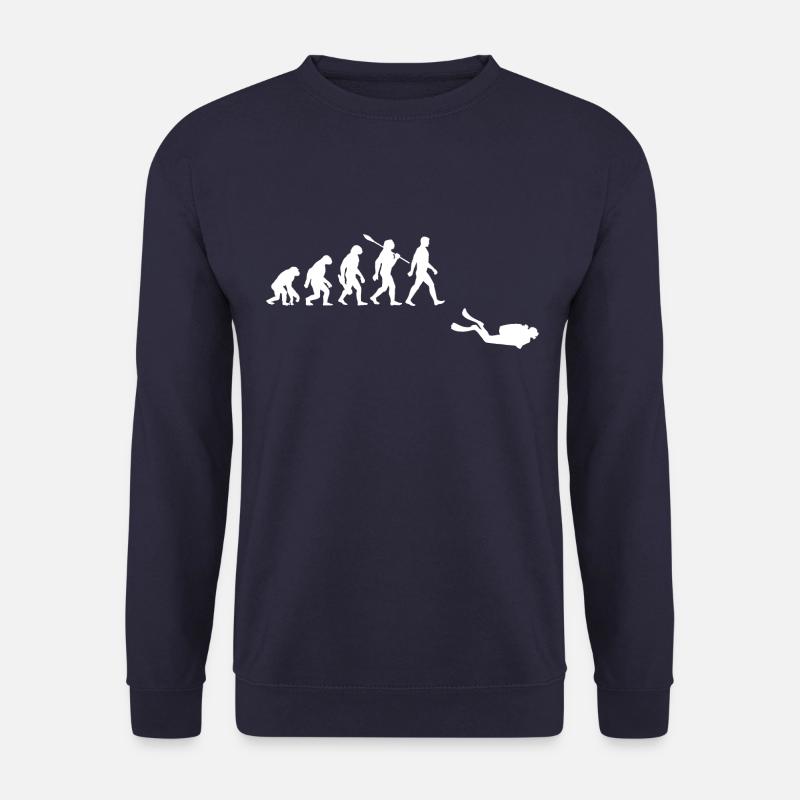 Evolution Diving Diver - Sweat-shirt Unisexe - marine