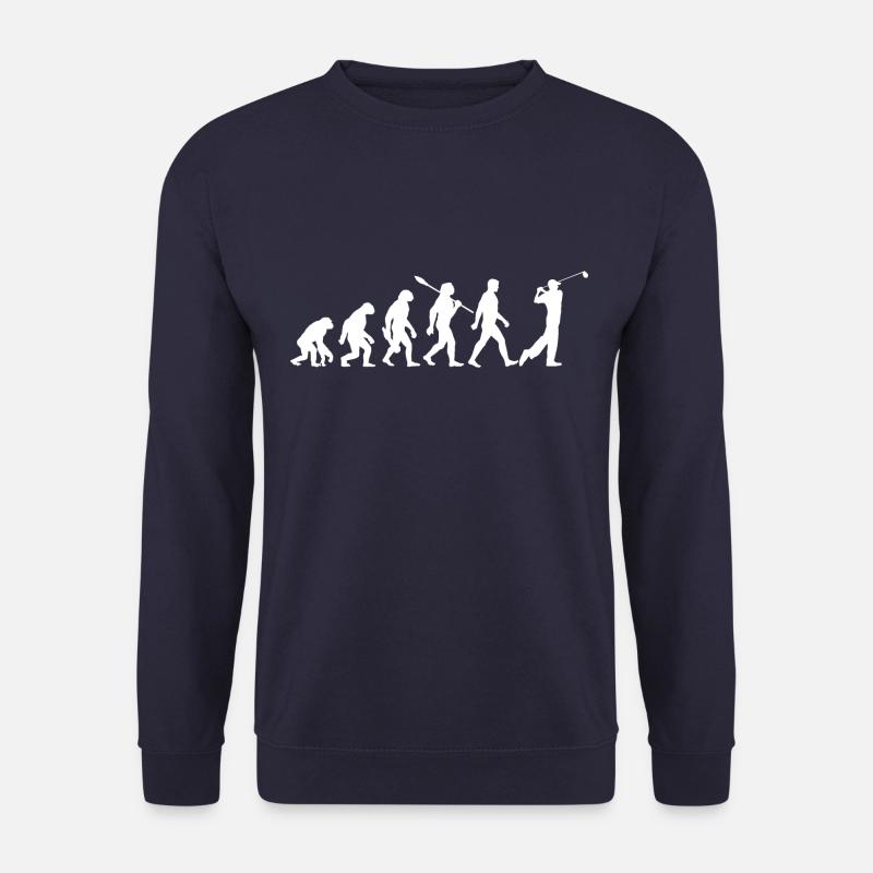 Evolution Golf - Golfer - Unisex Sweatshirt - navy