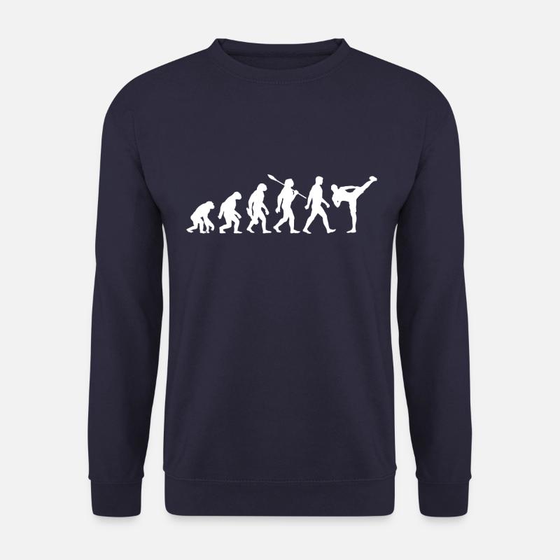 Evolution - MMA - Arts Martiaux - Sweat-shirt Unisexe - marine