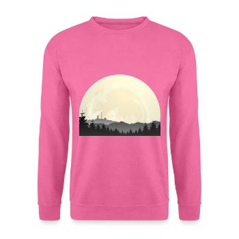HarzMonde (Brocken-Edition) - Sweat-shirt Unisexe - rose - Devant