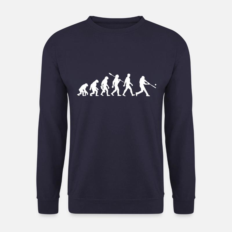 Evolution Baseball Batter - Unisex Pullover - Navy