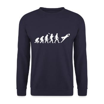 Evolution Torwart - Fußball - Keeper - Unisex Pullover - Navy - Vorne - Alina (178cm) & Michal (187cm)