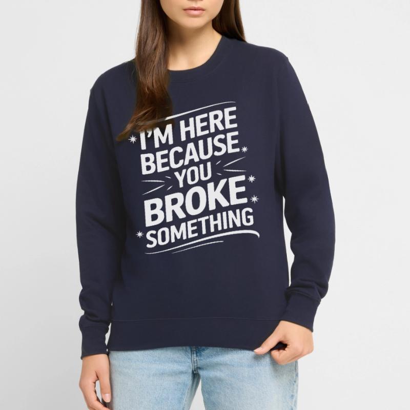 Technischer Support Computerfreak Nerd Unisex Pullover
