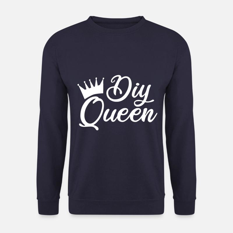 DIY Queen - Unisex Pullover - Navy