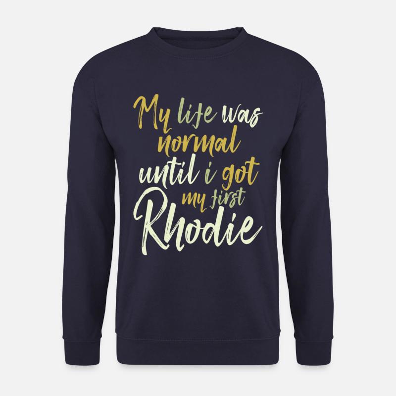 Rhodesian Ridgeback "Rhodie" - Unisex Sweatshirt - navy
