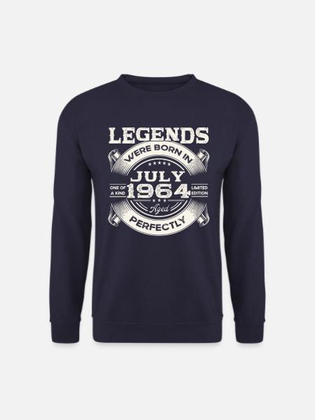 59. Geburtstag Mann legendär Juli Jahrgang 1964 - Unisex Pullover - Navy