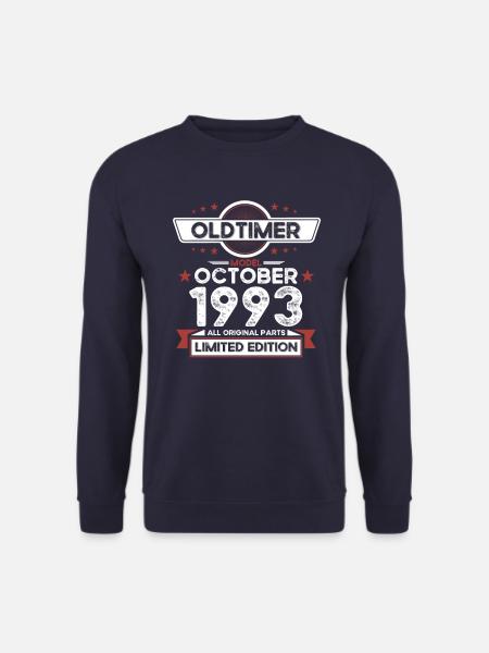 30e anniversaire Oldtimer Octobre 1993 - Sweat-shirt Unisexe - marine