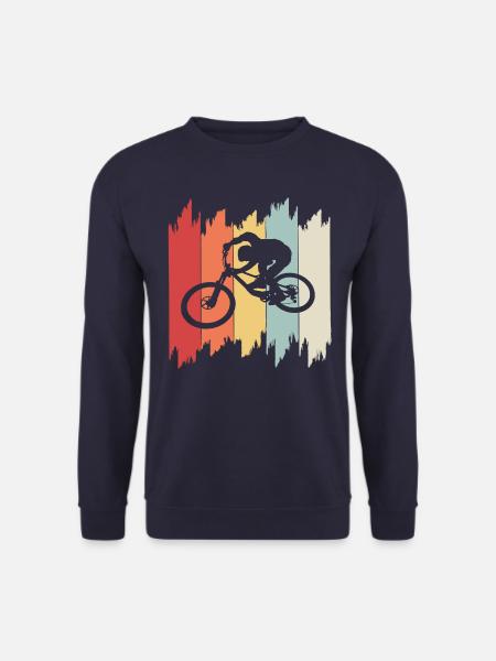 Bike, Fahrrad, Downhill - Unisex Pullover - Navy