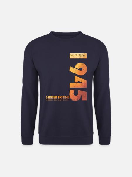 Original 1945 Jahrgang 1945 Geburtstag 1945 - Unisex Pullover - Navy