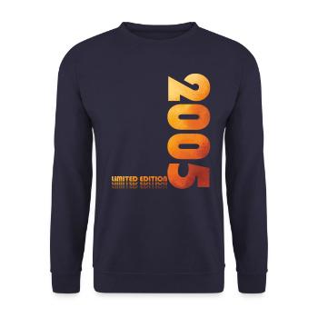 20ème Anniversaire Légendaire 2005 Millésime 2005 - Sweat-shirt Unisexe - marine - Devant - Alina (178cm) & Michal (187cm)