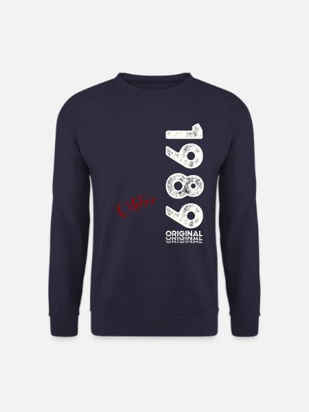 35. Geburtstag Legende Oktober 1989 Jahrgang 89 - Unisex Pullover - Navy