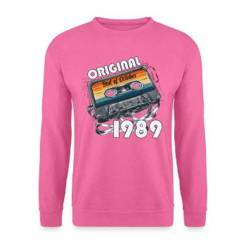 35e anniversaire Légende Octobre 1989 Cassette 89 - Sweat-shirt Unisexe - rose - Devant