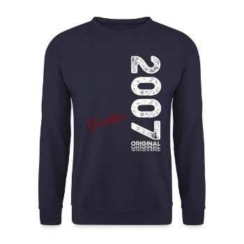17th Birthday Legend December 2007 Volume 07 - Unisex Sweatshirt - navy - Front - Alina (178cm) & Michal (187cm)