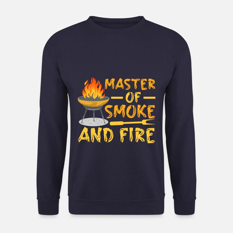 Master Of Smoke And Fire - Unisex Pullover - Navy