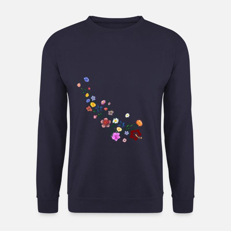 Sommerblumen - Unisex Pullover - Navy