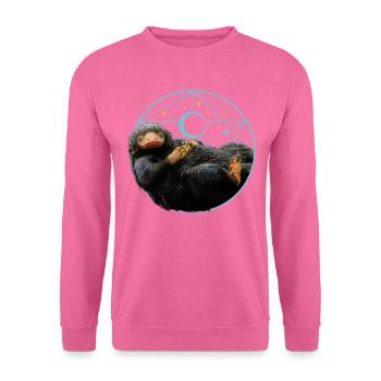 Fantastic Beasts Niffler with Gold Coins - Unisex Sweatshirt - pink - Front