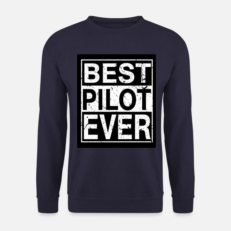 Pilot Best Pilot - Unisex Sweatshirt - navy